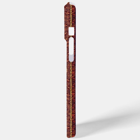 Coques Case-Mate iPhone Or rouge perse oriental (Verso / Gauche)