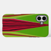 COQUES Case-Mate iPhone OR ROUGE VERT (Verso (horizontal))