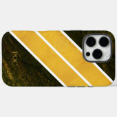 Coques Case-Mate iPhone Or vert (Verso (horizontal))