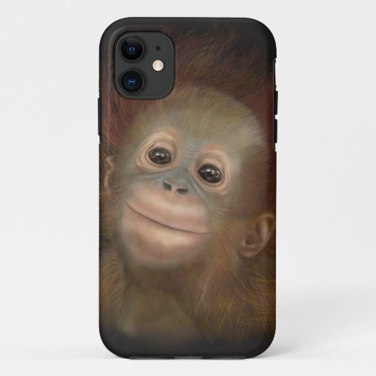 Coques Case-Mate iPhone Orang-outan de bébé de Gunung (Dos)