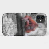 Coques Case-Mate iPhone Orang-outan de mère et de bébé (Dos (Horizontal))