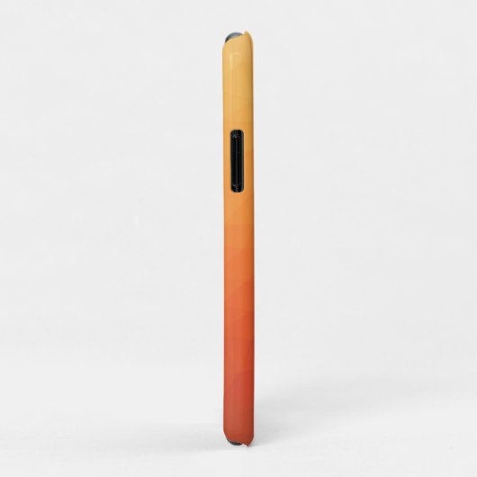 Coques Case-Mate iPhone Orange (Dos/Droite)