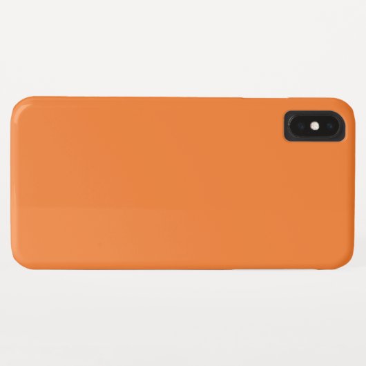 Coques Case-Mate iPhone Orange (Dos (Horizontal))