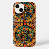 COQUES Case-Mate iPhone ORANGE ARBRE AVEC FEUILLES VERTS, FLEURS (Verso)