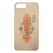 Coques Case-Mate iPhone Orange Art Déco Obliviate Spell Graphisme (Dos)