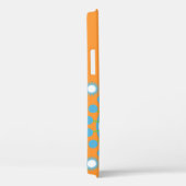Coques Case-Mate iPhone Orange, Bleu, Roue verte (Verso / Droite)