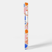 Coques Case-Mate iPhone Orange Blue Monogram Fruits Légumes (Verso / Gauche)