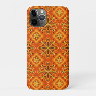 Case-Mate iPhone Case Orange Boho Abstrait Motif décoratif