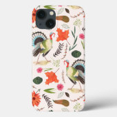 Coques Case-Mate iPhone Orange botanique Turquie et Citrouilles quittent l (Verso)