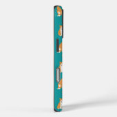 Coques Case-Mate iPhone Orange Cats Funny (Verso / Droite)