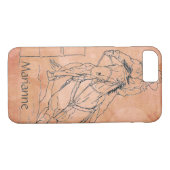 Coques Case-Mate iPhone Orange Cercles Barrel Racer II (Dos (Horizontal))