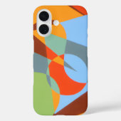 Coques Case-Mate iPhone Orange Cowboy Boot Abstract Phone Case (Verso)