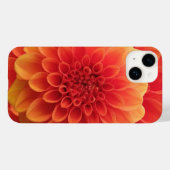 Coques Case-Mate iPhone Orange Dahlia (Verso (horizontal))