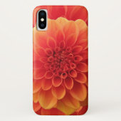 Coques Case-Mate iPhone Orange Dahlia (Dos)