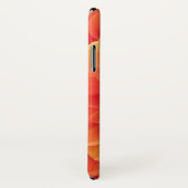 Coques Case-Mate iPhone Orange Dahlia (Dos/Droite)