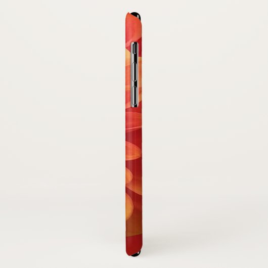 Coques Case-Mate iPhone Orange Dahlia (Dos/Gauche)