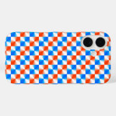 Coques Case-Mate iPhone orange et bleu (Verso (horizontal))