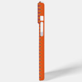 Coques Case-Mate iPhone Orange et Zigzag (Verso / Gauche)