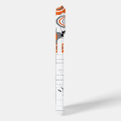 Coques Case-Mate iPhone Orange Fleurs Chicks Grunge Ink Blots Doodles Kid (Verso / Droite)