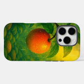 Coques Case-Mate iPhone Orange Fruit Rainy Nature (Verso (horizontal))