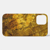 Coques Case-Mate iPhone Orange grunge textureabstrait, antique, antique, a (Verso (horizontal))