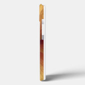 Coques Case-Mate iPhone Orange Hibiscus Ruffle (Verso / Gauche)