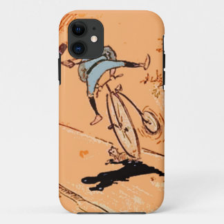 Coque Case-Mate Pour iPhone Orange humoristique vintage de chat d'automne de