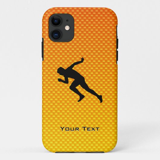 Coques Case-Mate iPhone Orange Jaune Courant (Dos)