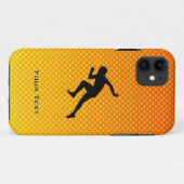 Coques Case-Mate iPhone Orange Jaune Courant (Dos (Horizontal))