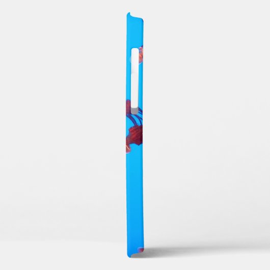 COQUES Case-Mate iPhone ORANGE JELLY FISH (Verso / Gauche)