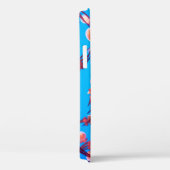 COQUES Case-Mate iPhone ORANGE JELLY FISH (Verso / Droite)