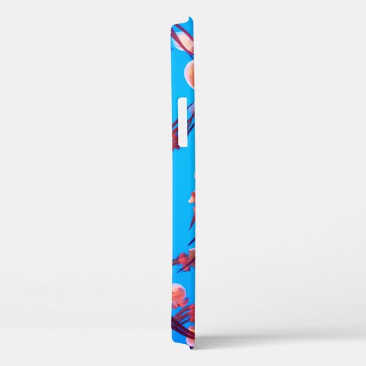 COQUES Case-Mate iPhone ORANGE JELLY FISH (Verso / Droite)