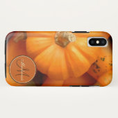 Coques Case-Mate iPhone Orange Mini Citrouilles Et Gourds Automne Photo (Dos (Horizontal))