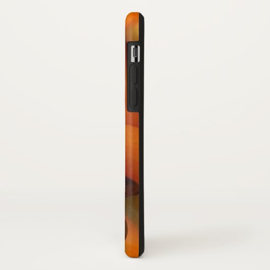 Coques Case-Mate iPhone Orange Mini Citrouilles Et Gourds Automne Photo (Dos/Gauche)