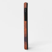 Coques Case-Mate iPhone Orange, moderne et géométrique abstraction des fle (Dos/Gauche)