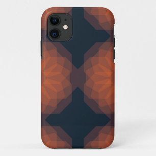 Case-Mate iPhone Case Orange, moderne et géométrique abstraction des fle