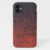 Orange, moderne, point mi-teint urbain design moti