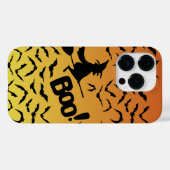 Coques Case-Mate iPhone Orange Ombre Halloween (Verso (horizontal))