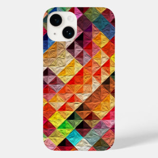 Coque Pour iPhone 14 Orange Quilty