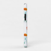 Coques Case-Mate iPhone Orange Red Poppy Flower Pattern Thank You (Dos/Droite)