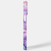 COQUES Case-Mate iPhone ORANGE ROSE PURPLE PASTEL SEASHELLS ALGUES (Verso / Droite)