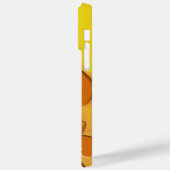 Coques Case-Mate iPhone Orange Shades Fractal Digital Heart Art Personnali (Verso / Gauche)