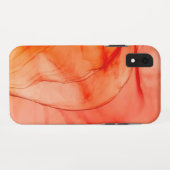 Coques Case-Mate iPhone Orange Sherbet (Dos (Horizontal))