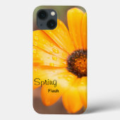 Coques Case-Mate iPhone Orange Spring Flash African Daisy Photo personnali (Verso)