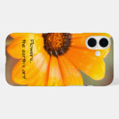 Coques Case-Mate iPhone Orange Spring Flash African Daisy Photographie (Verso (horizontal))