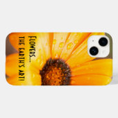 Coques Case-Mate iPhone Orange Spring Flash African Daisy Photographie (Verso (horizontal))