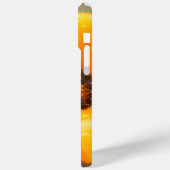 Coques Case-Mate iPhone Orange Spring Flash Fleur de marguerite africaine  (Verso / Gauche)