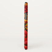 Coques Case-Mate iPhone Orange spring tulips (Dos/Droite)