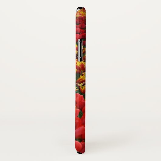 Coques Case-Mate iPhone Orange spring tulips (Dos/Droite)
