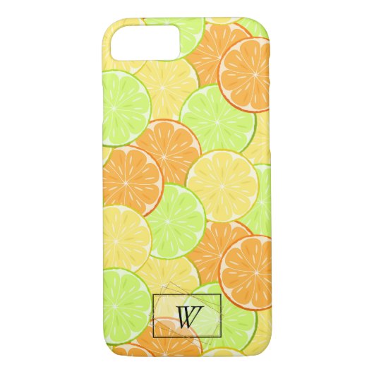 Coques Case-Mate iPhone oranges citrons citron citron fruits personnalisés (Dos)